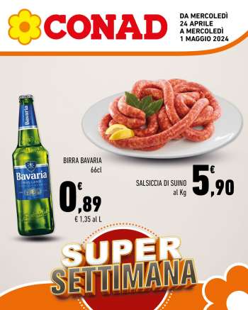 Volantino Conad - 24/4/2024 - 1/5/2024.