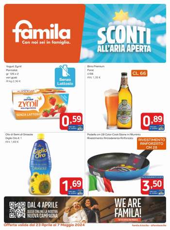 Volantino Famila - 23/4/2024 - 7/5/2024.
