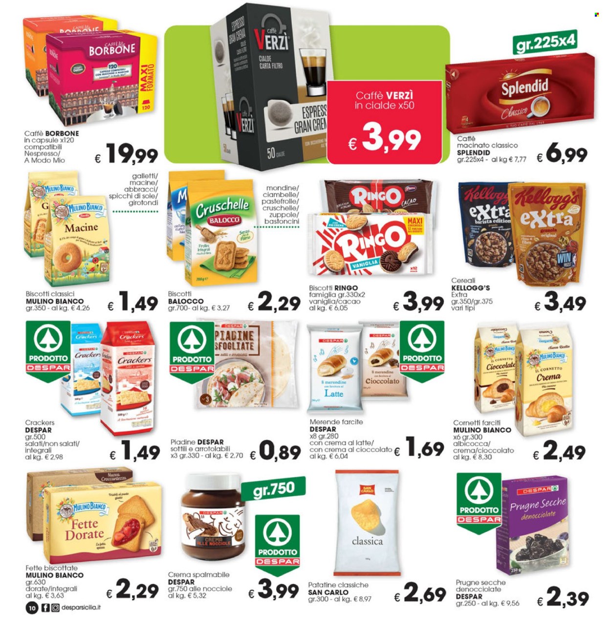 Volantino Eurospar - 22/4/2024 - 1/5/2024. Pagina 10
