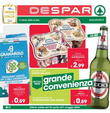 Volantino Despar - 22/4/2024 - 1/5/2024.