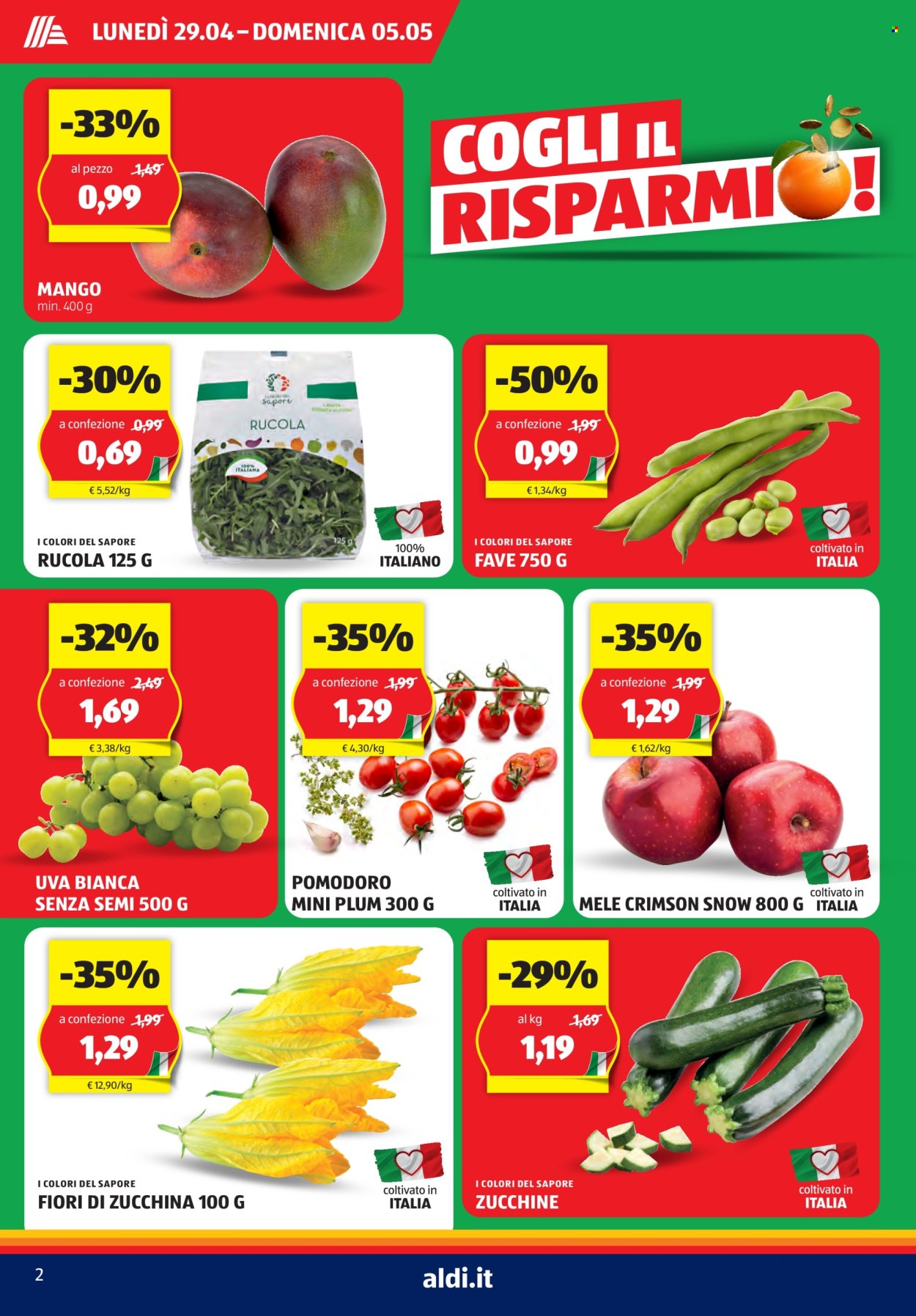 Volantino Aldi - 29/4/2024 - 5/5/2024. Pagina 2