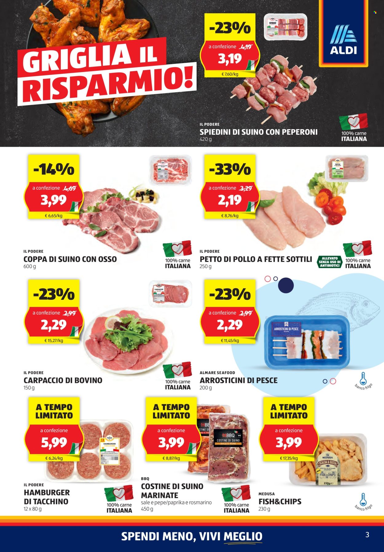 Volantino Aldi - 29/4/2024 - 5/5/2024. Pagina 3