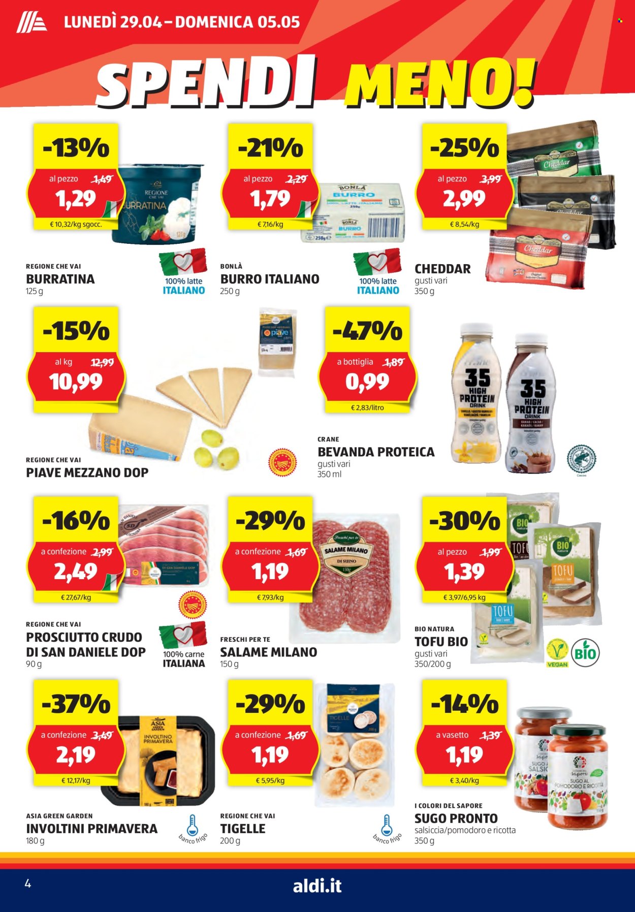 Volantino Aldi - 29/4/2024 - 5/5/2024. Pagina 4