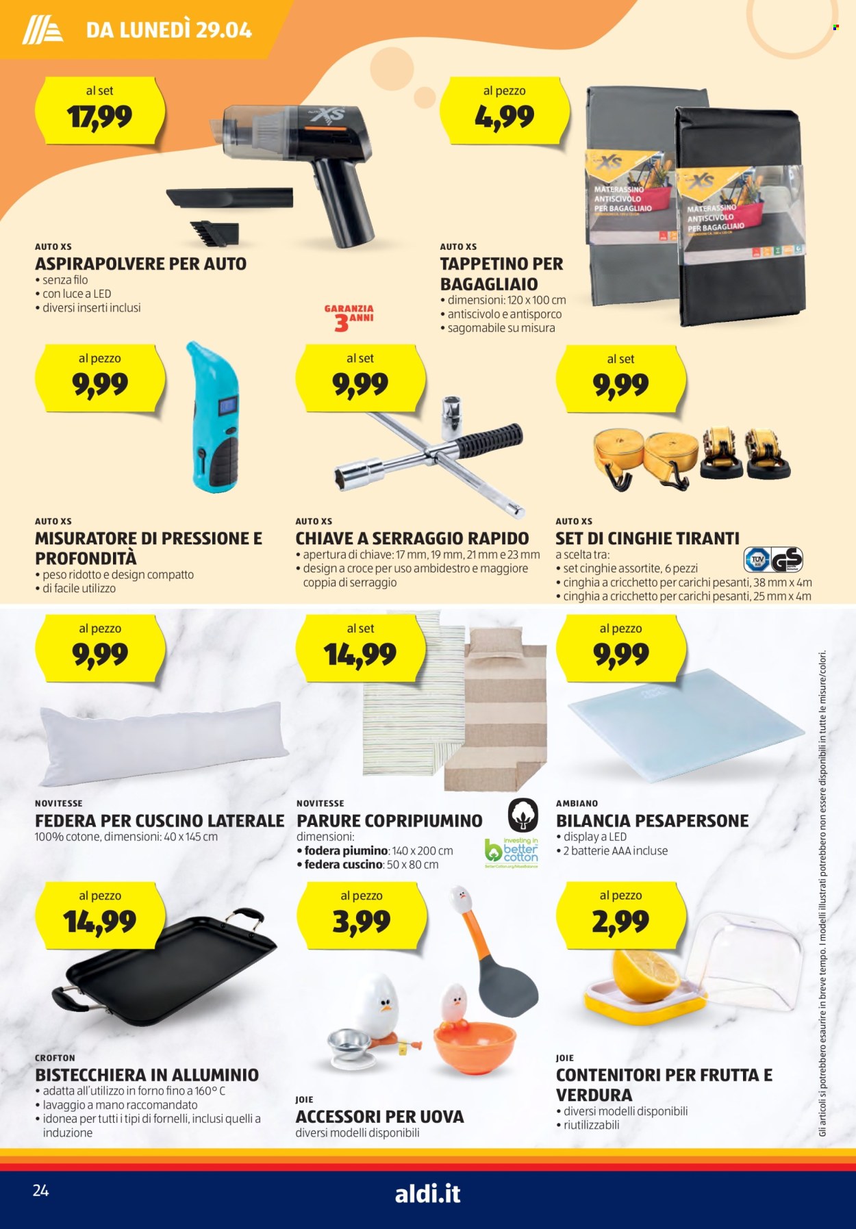 Volantino Aldi - 29/4/2024 - 5/5/2024. Pagina 24