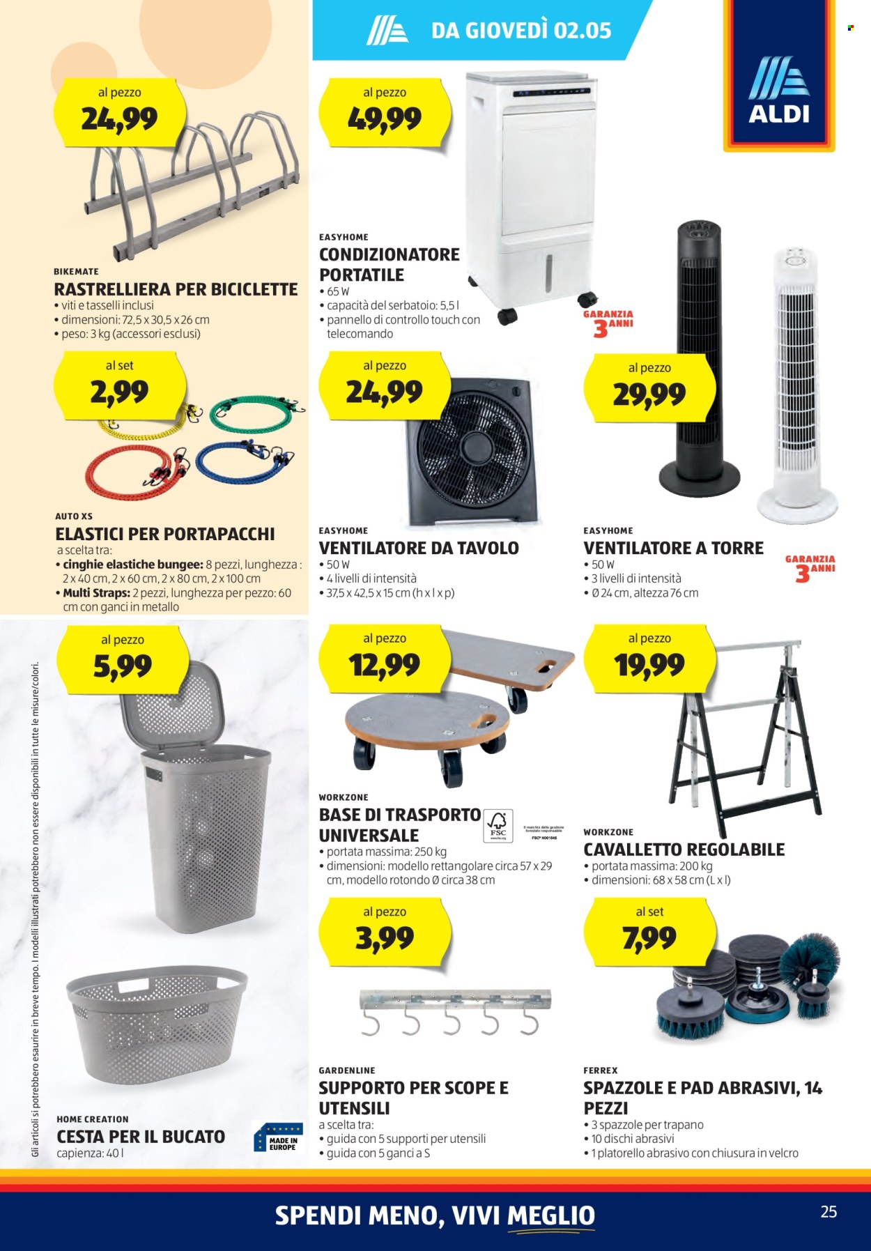 Volantino Aldi - 29/4/2024 - 5/5/2024. Pagina 25