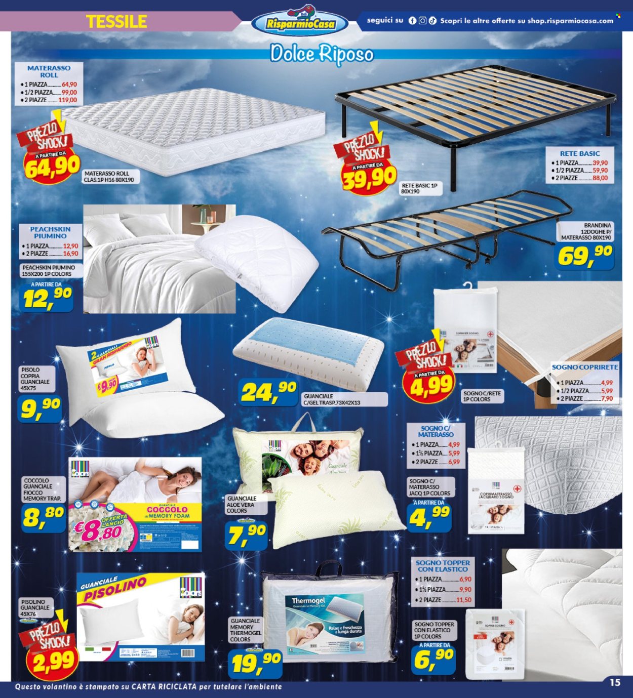 Volantino Risparmio Casa Megastore - 24/4/2024 - 12/5/2024. Pagina 15