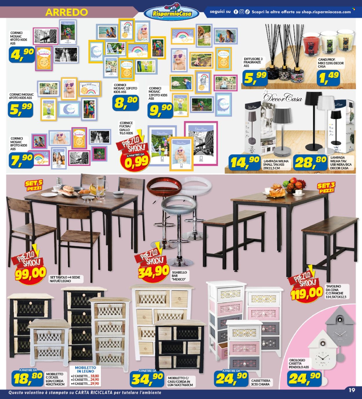 Volantino Risparmio Casa Megastore - 24/4/2024 - 12/5/2024. Pagina 19