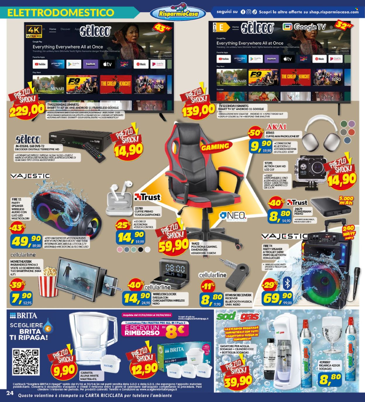 Leták Risparmio Casa Megastore - 24.4.2024 - 12.5.2024. Strana 24