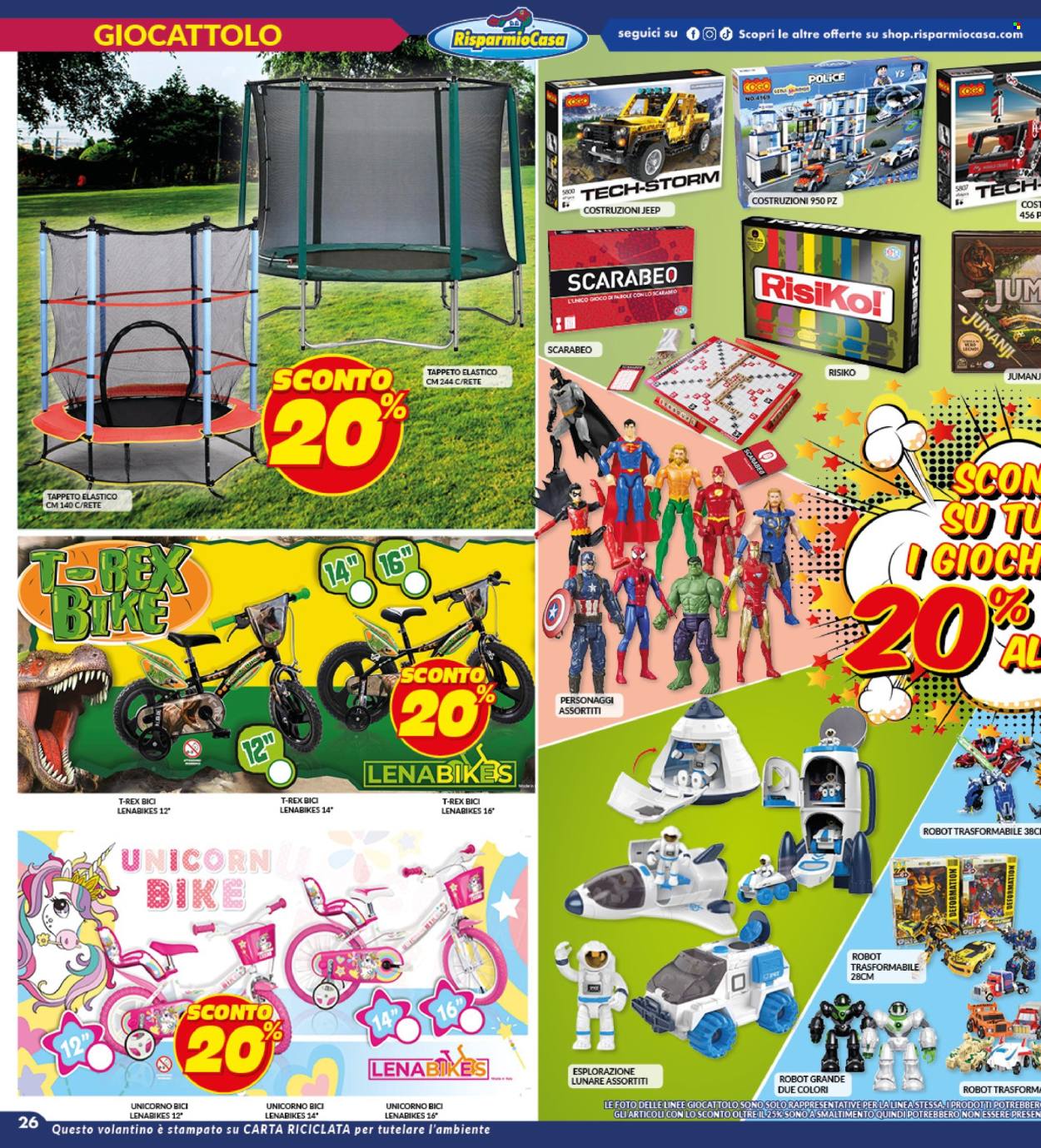 Volantino Risparmio Casa Megastore - 24/4/2024 - 12/5/2024. Pagina 26