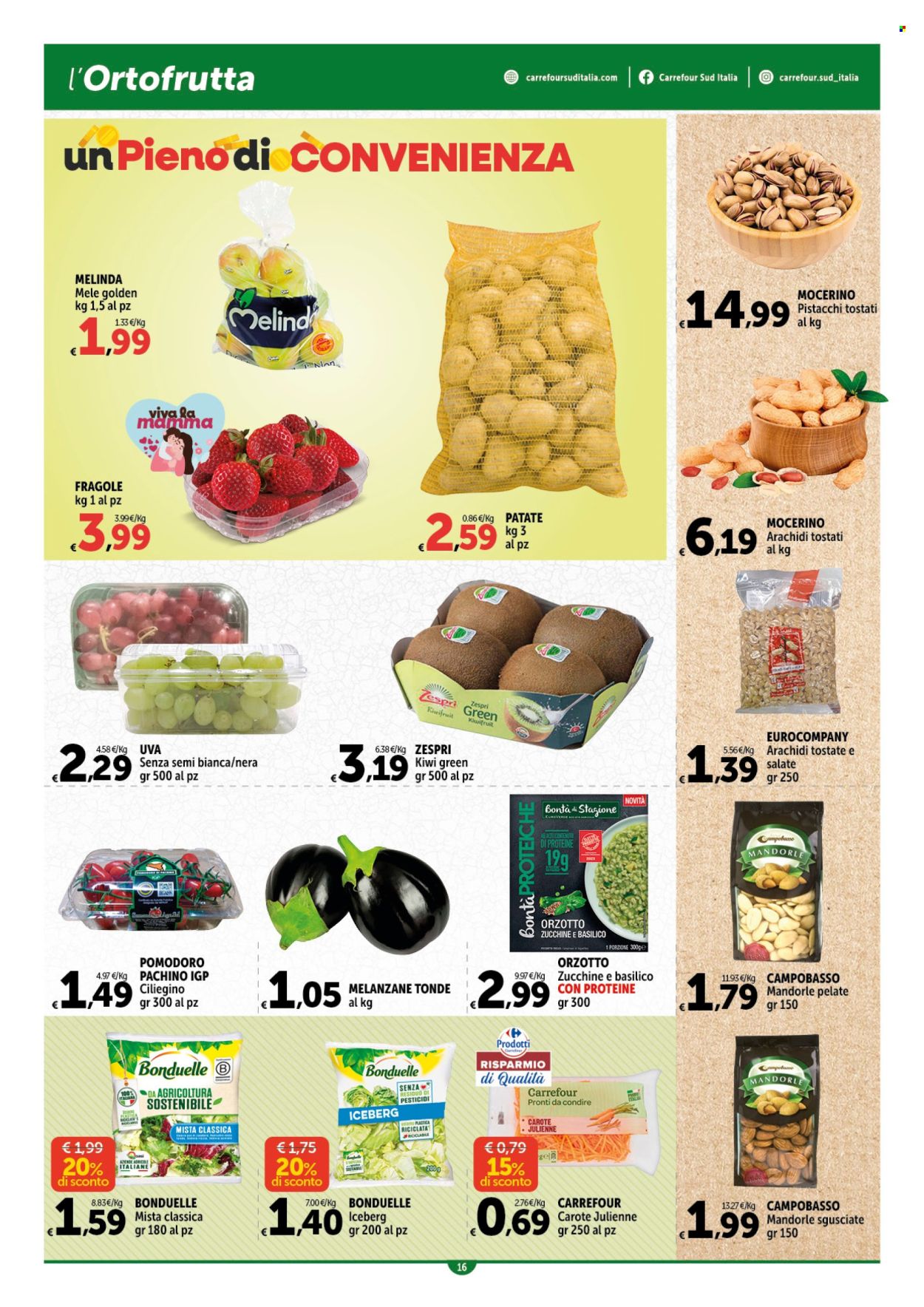 Volantino Carrefour - 25/4/2024 - 8/5/2024. Pagina 16