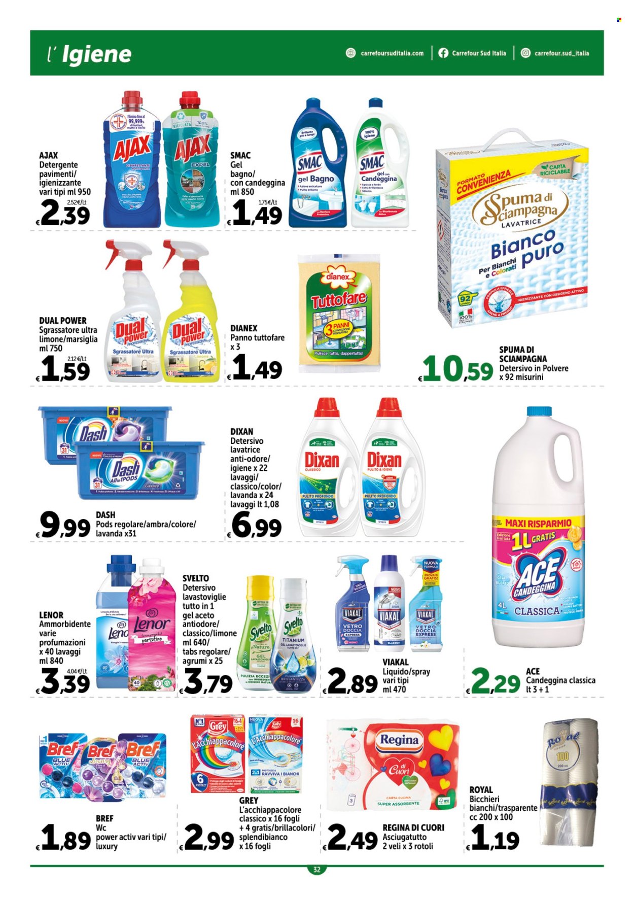Volantino Carrefour - 25/4/2024 - 8/5/2024. Pagina 32