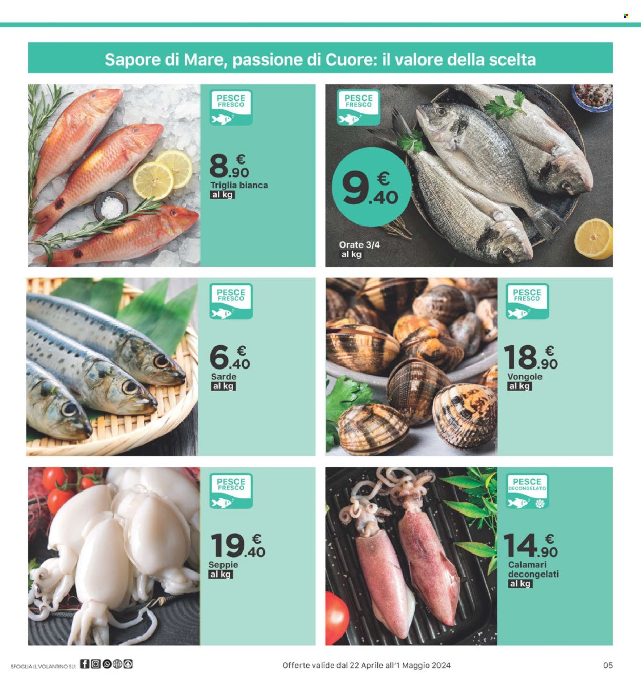 Volantino Eurospar - 22/4/2024 - 1/5/2024. Pagina 5