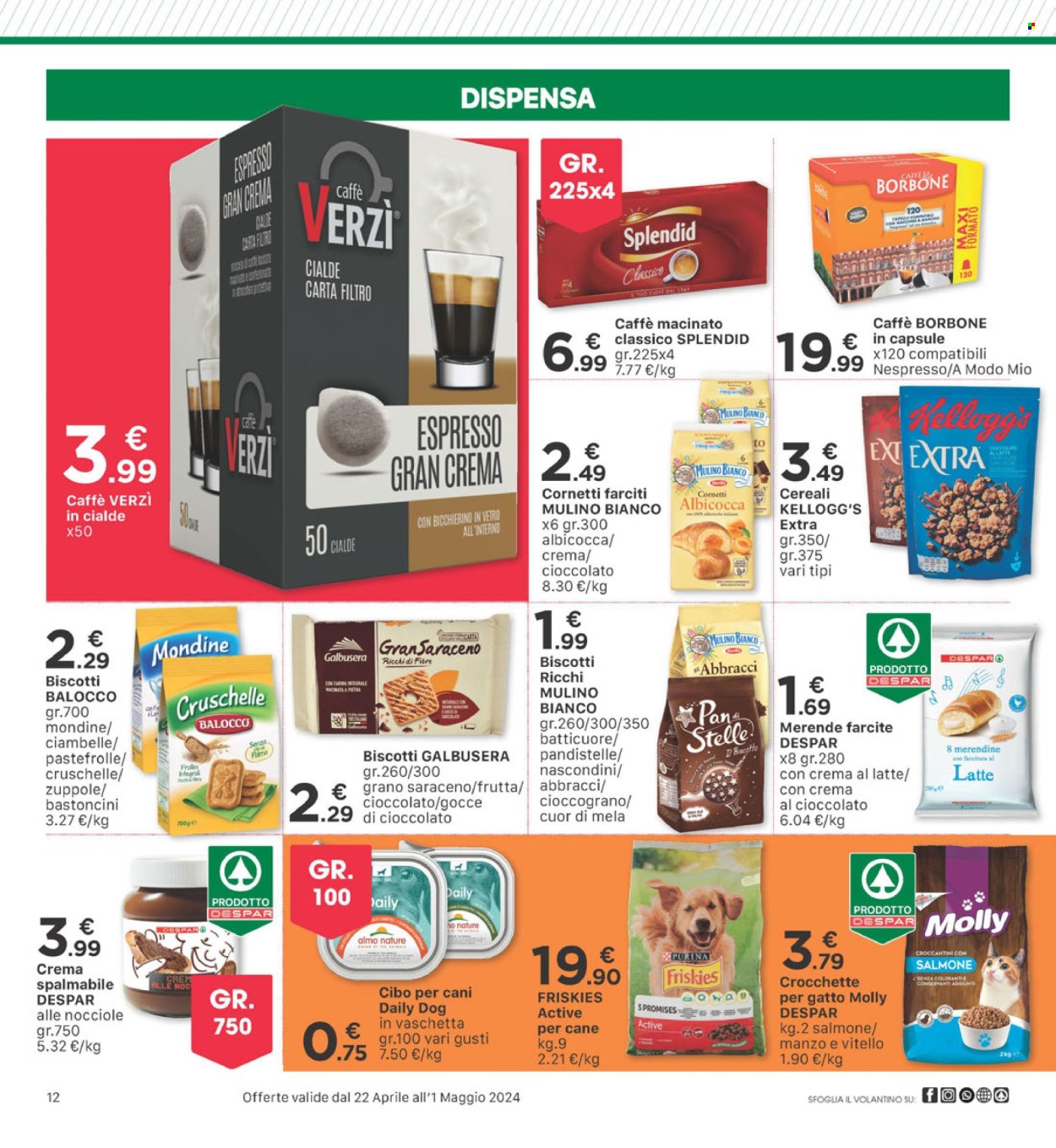 Volantino Eurospar - 22/4/2024 - 1/5/2024. Pagina 12