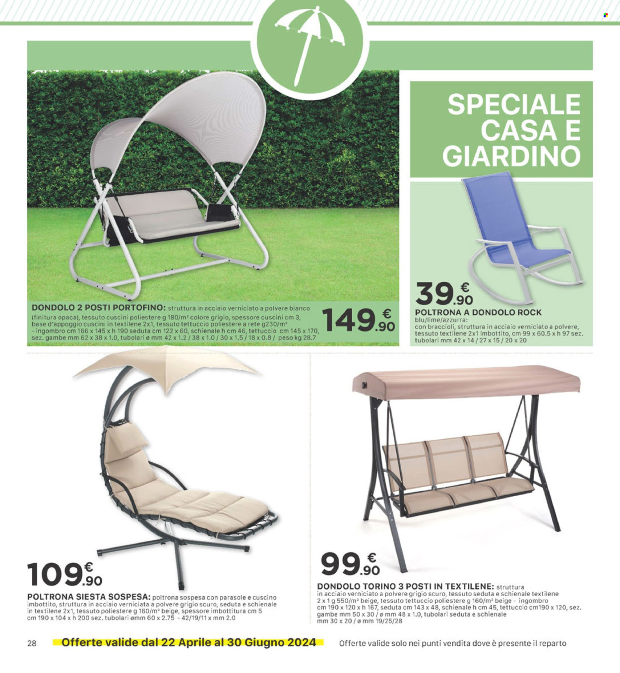 Volantino Eurospar - 22/4/2024 - 1/5/2024. Pagina 28