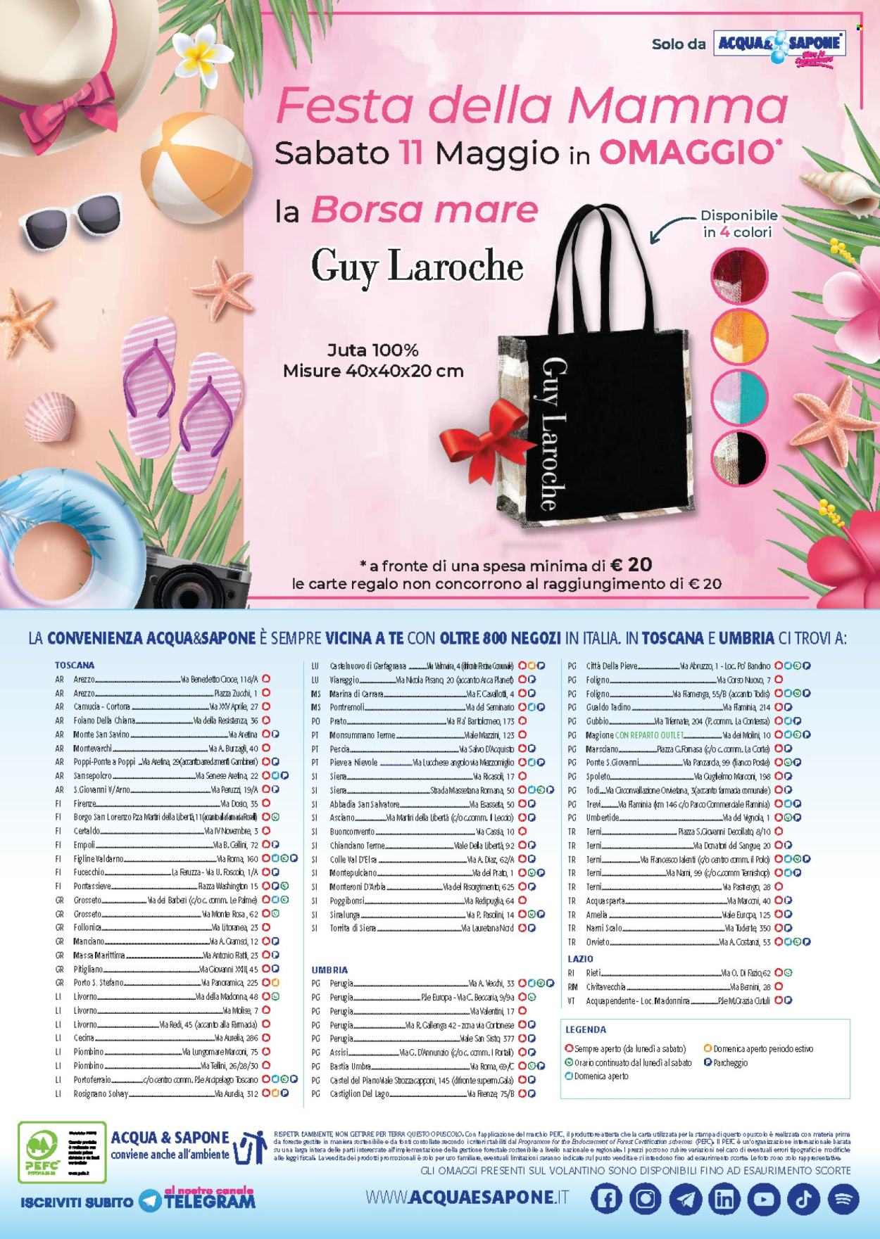 Volantino Acqua & Sapone - 24/4/2024 - 12/5/2024. Pagina 20