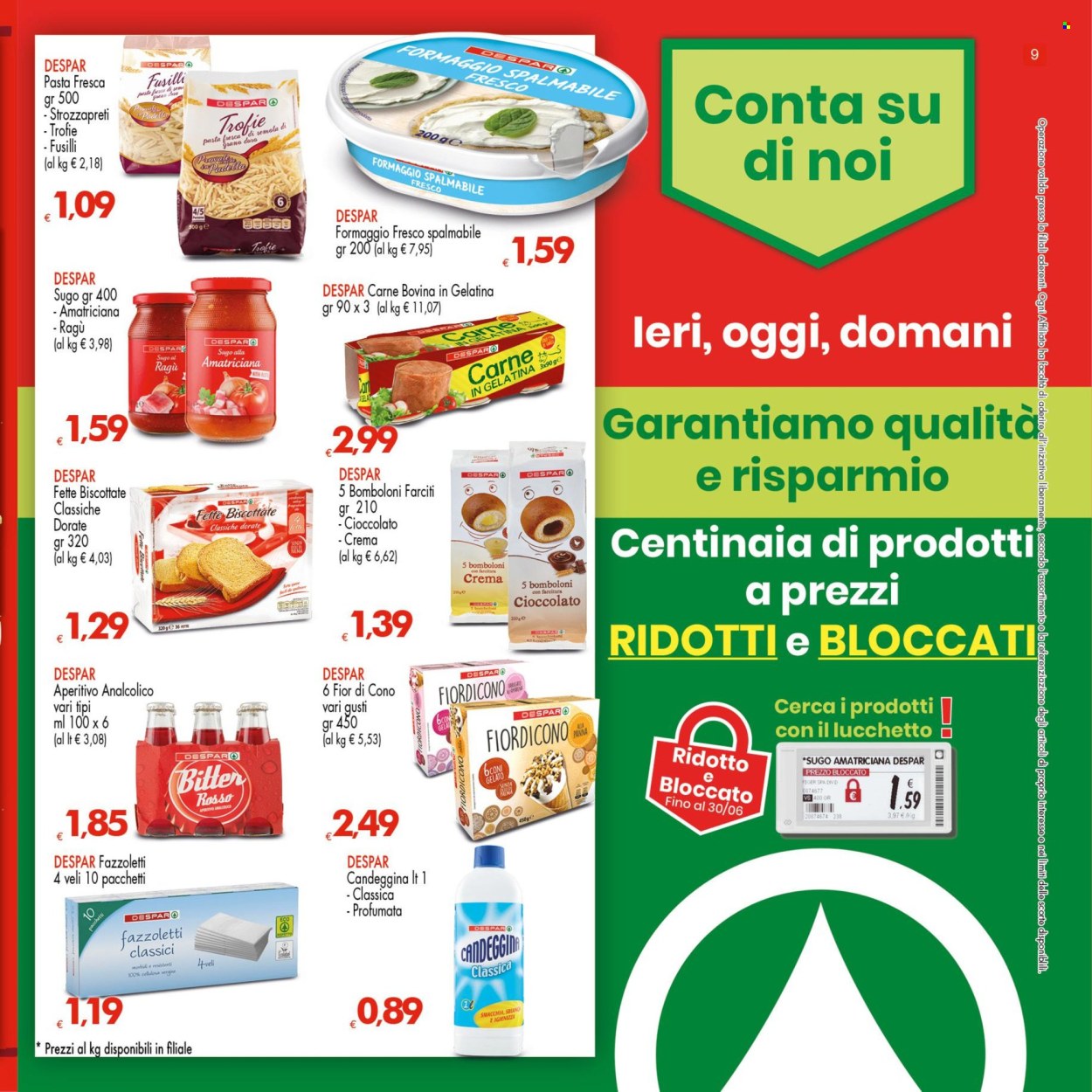 Volantino Eurospar - 24/4/2024 - 8/5/2024. Pagina 9