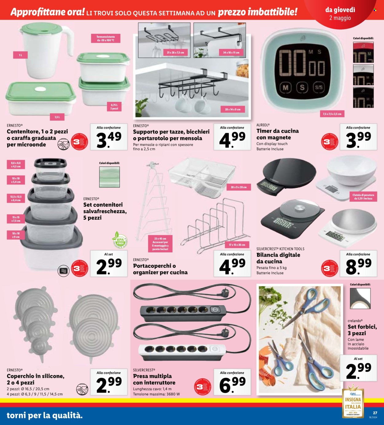 Volantino Lidl - 29/4/2024 - 5/5/2024. Pagina 27