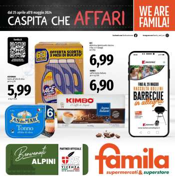 Volantino Famila - 25/4/2024 - 8/5/2024.