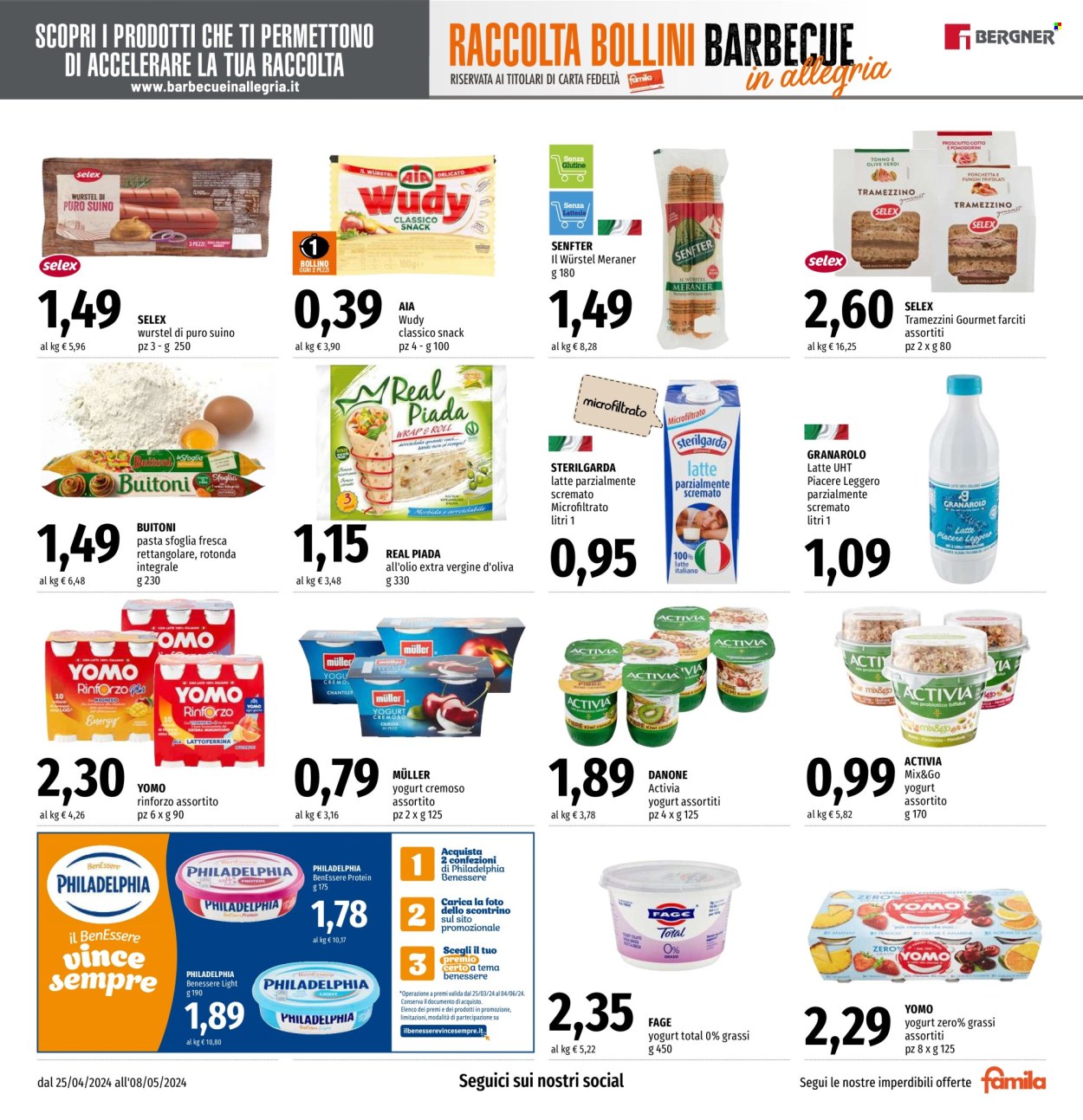 Volantino Famila - 25/4/2024 - 8/5/2024. Pagina 7