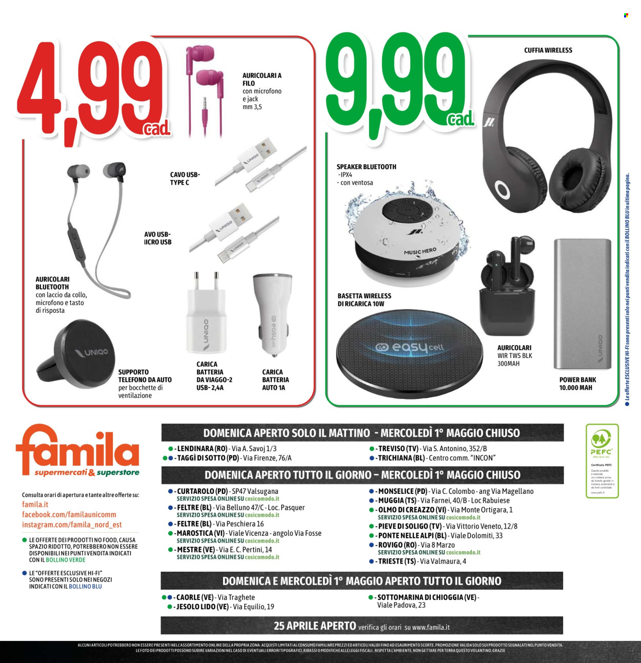Volantino Famila - 25/4/2024 - 8/5/2024. Pagina 24