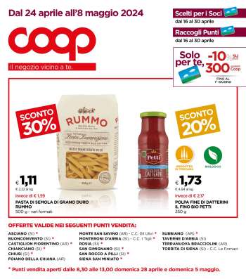 Volantino Coop - 23/4/2024 - 7/5/2024.