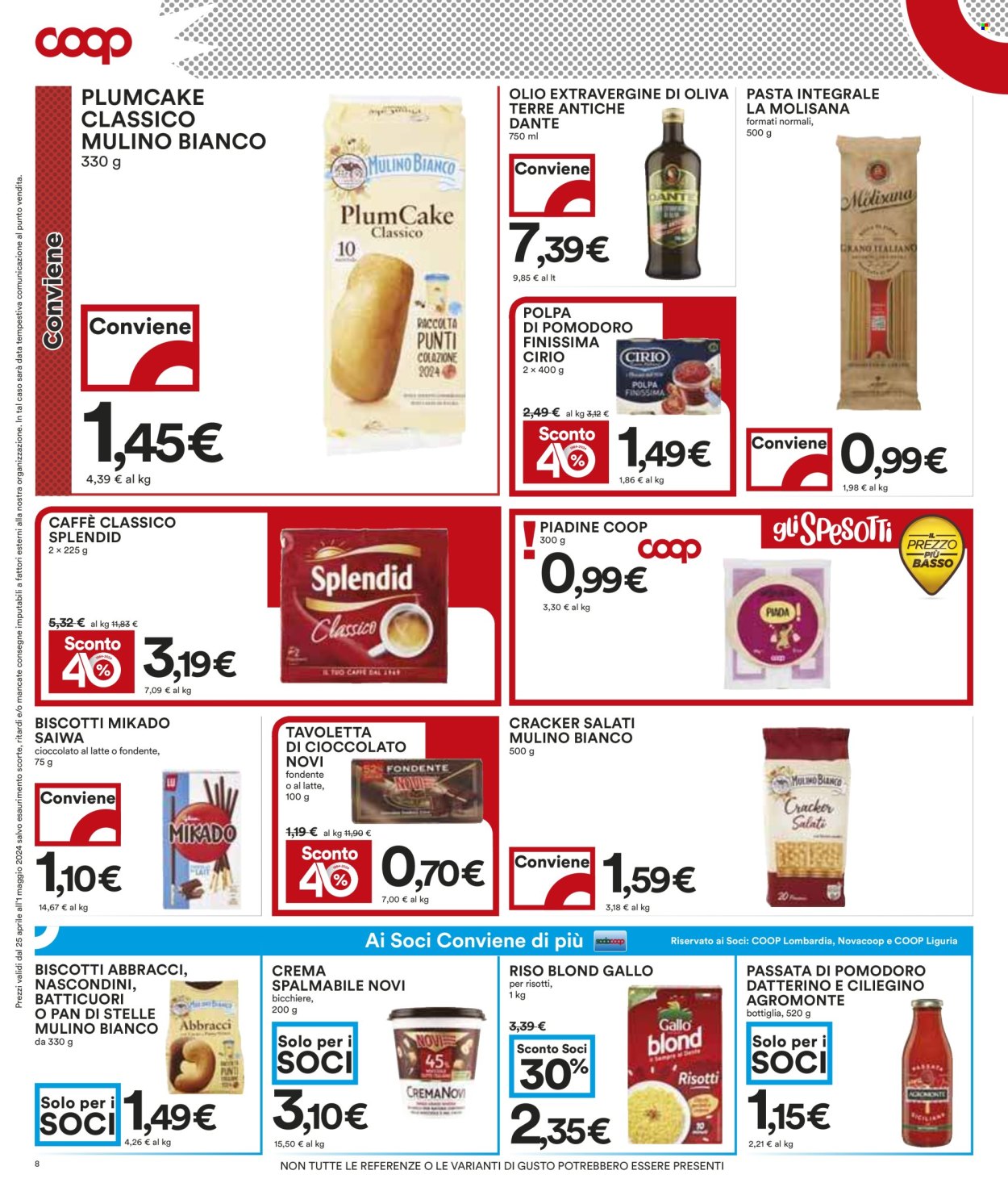 Volantino Coop - 25/4/2024 - 1/5/2024. Pagina 8