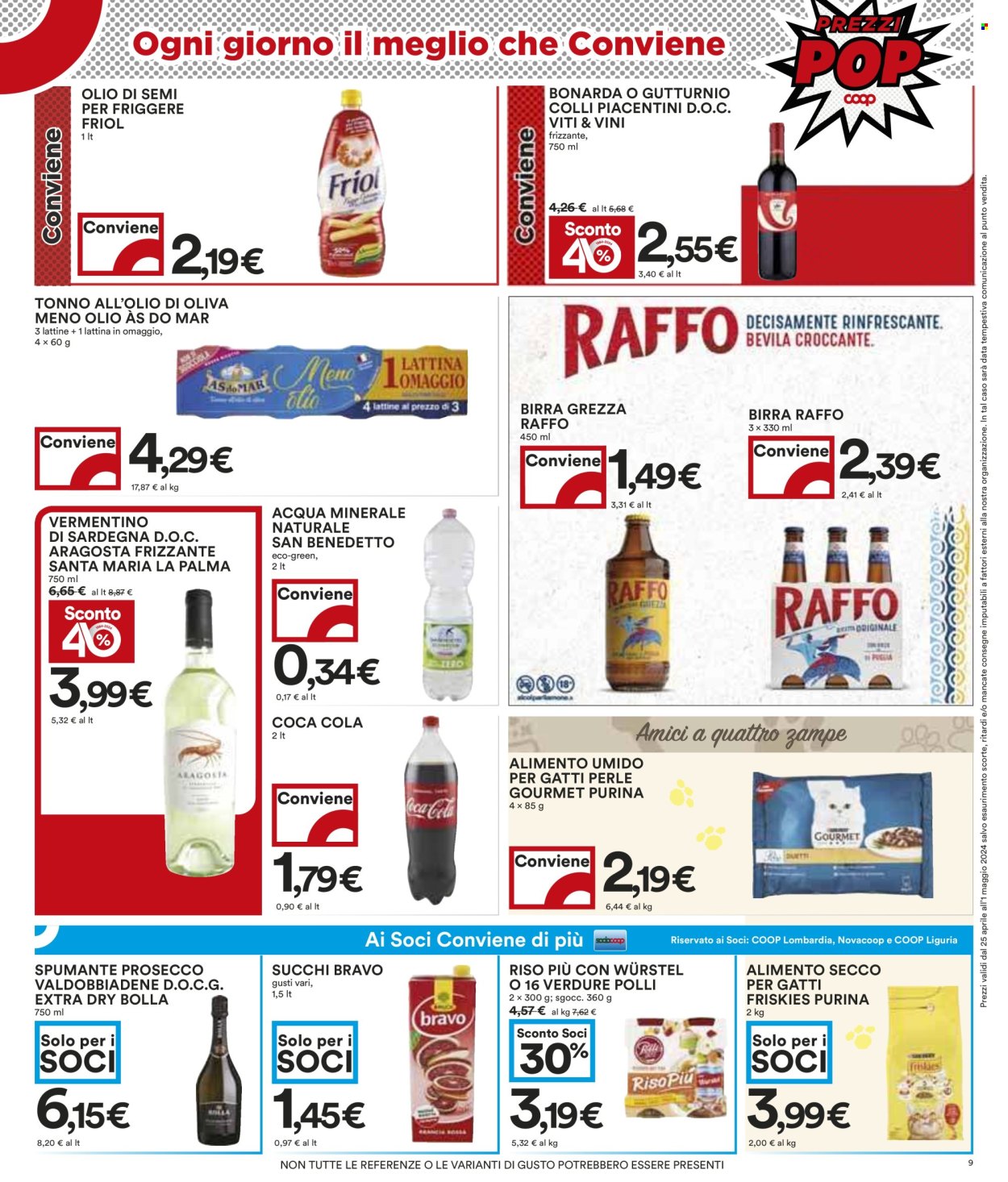 Leták Coop - 25.4.2024 - 1.5.2024. Strana 9