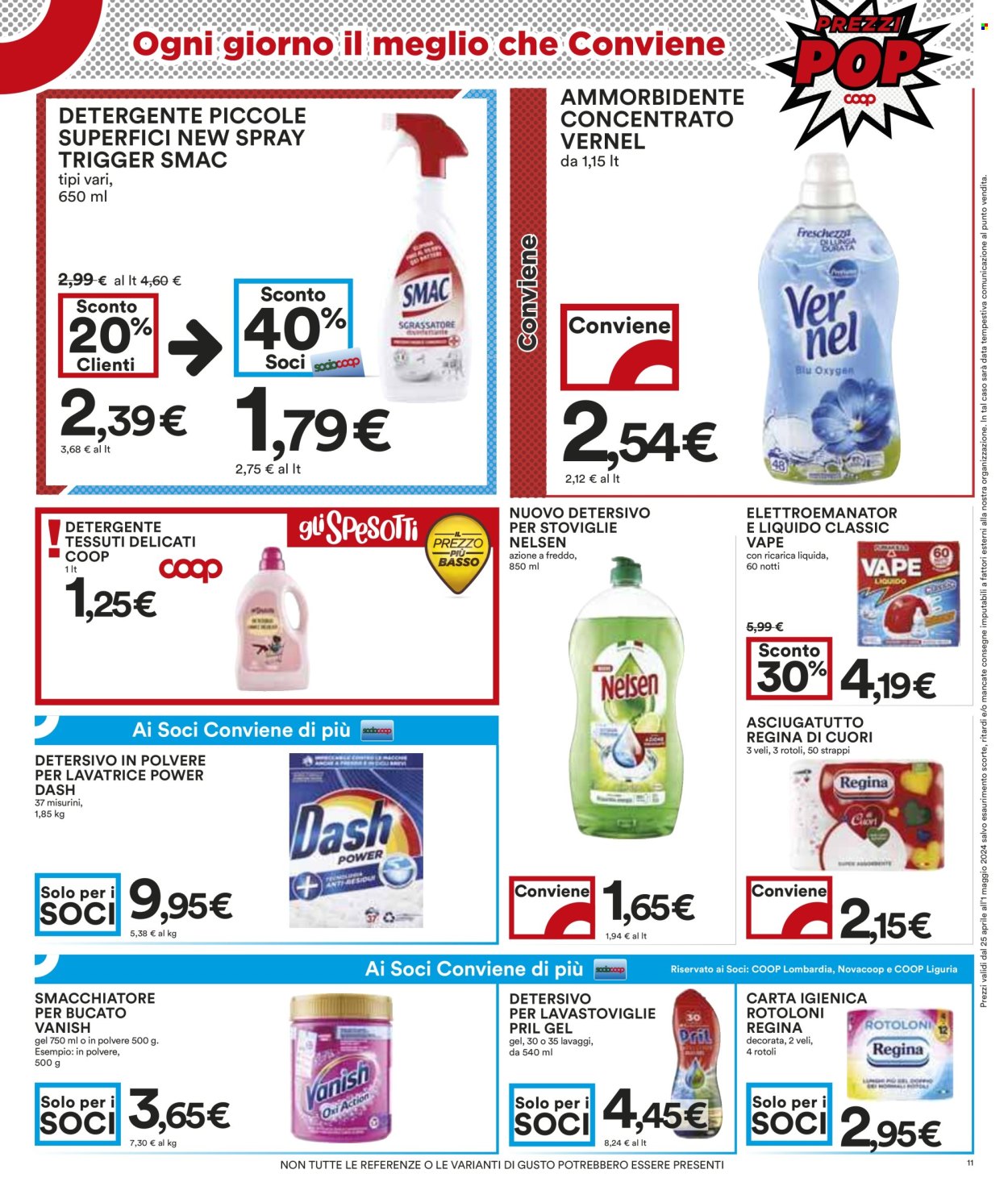 Volantino Coop - 25/4/2024 - 1/5/2024. Pagina 11