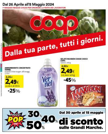 Volantino Coop - 26/4/2024 - 8/5/2024.