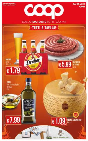 Volantino Coop - 23/4/2024 - 30/4/2024.