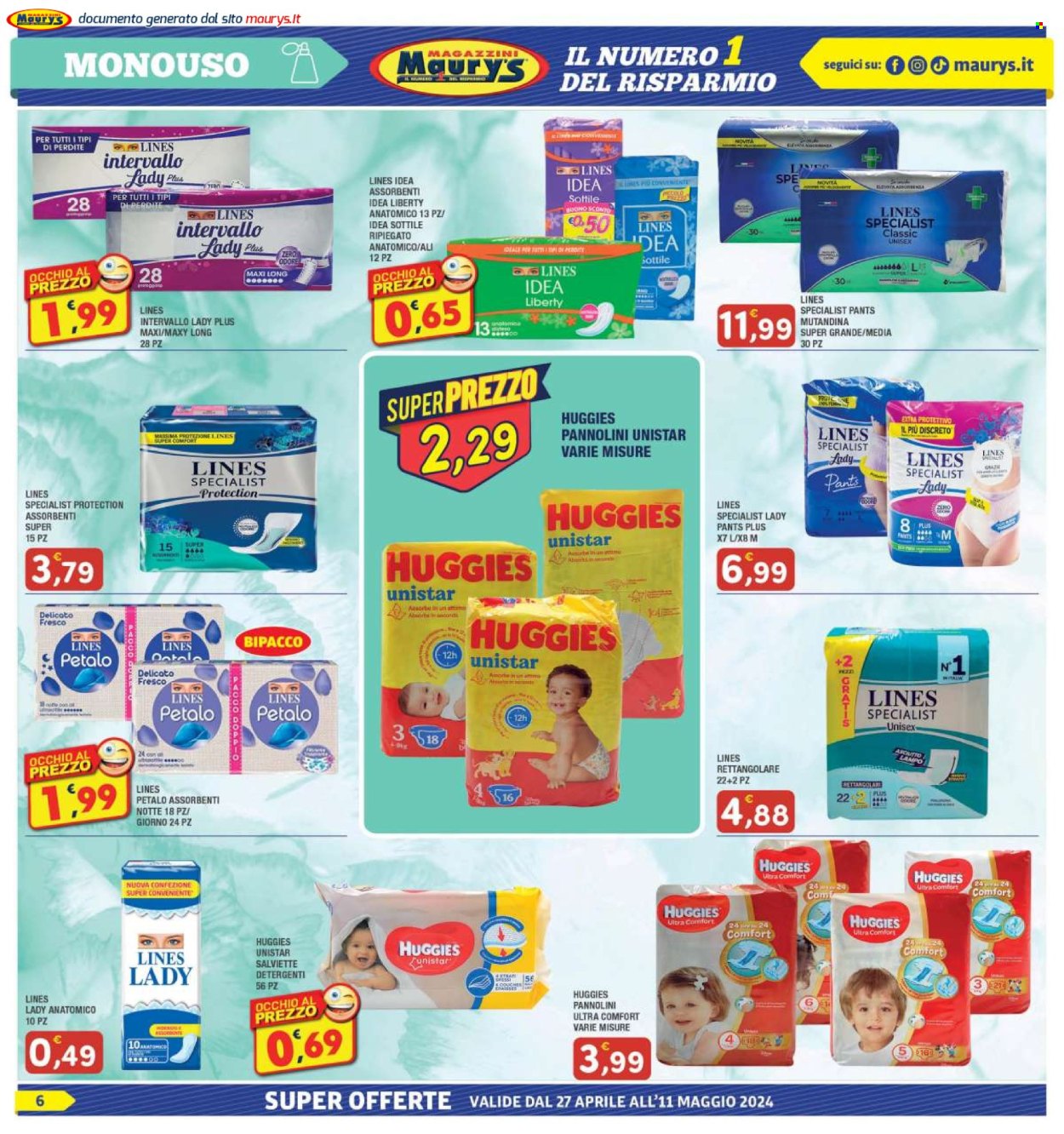 Volantino Maury's - 27/4/2024 - 11/5/2024. Pagina 6