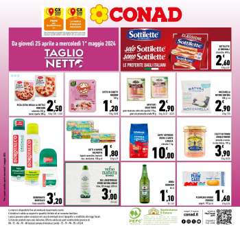 Volantino Conad - 25/4/2024 - 1/5/2024.