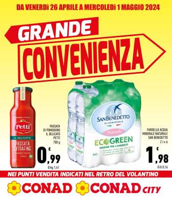 Volantino Conad - 26/4/2024 - 1/5/2024.