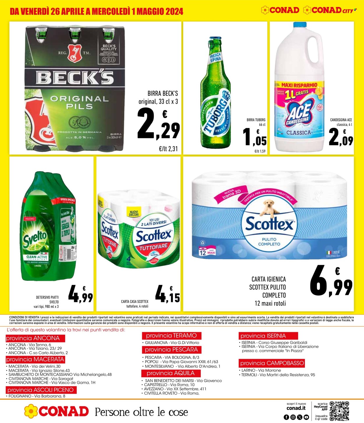 Leták Conad - 26.4.2024 - 1.5.2024. Strana 4