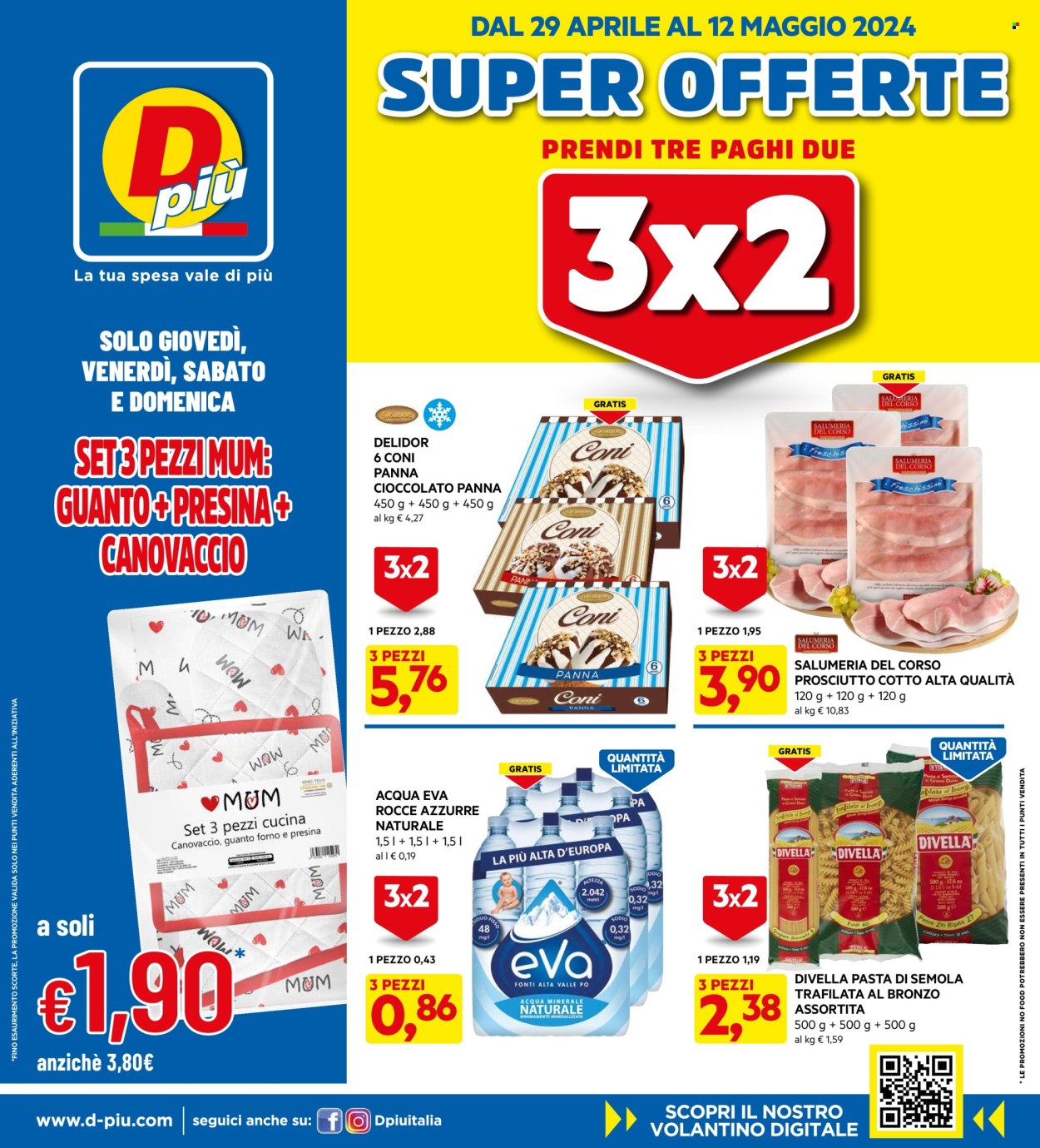 Volantino Dpiù - 29/4/2024 - 12/5/2024. Pagina 1