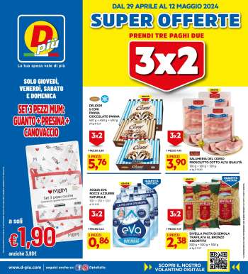 Volantino Dpiù - 29/4/2024 - 12/5/2024.