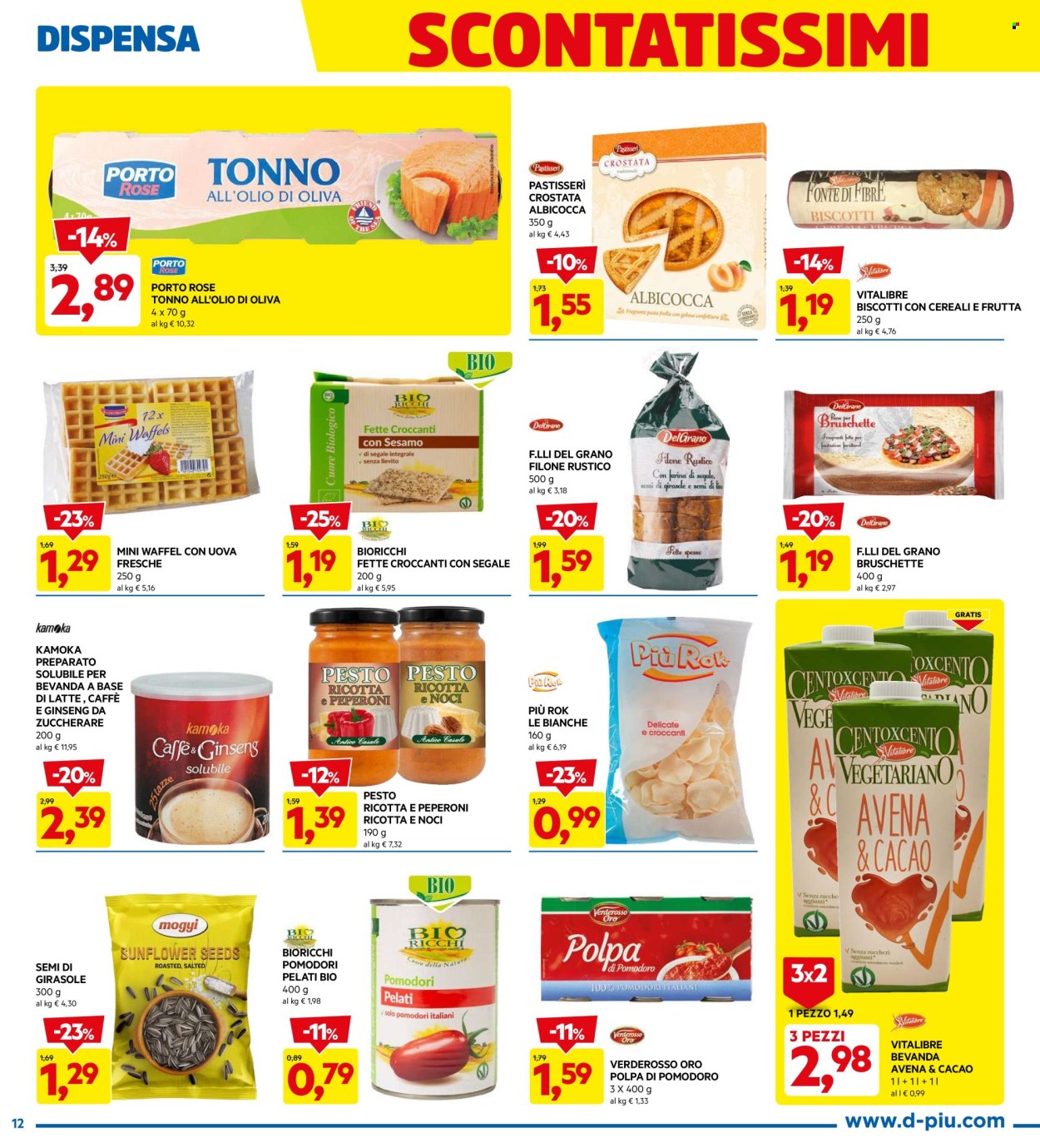 Volantino Dpiù - 29/4/2024 - 12/5/2024. Pagina 12