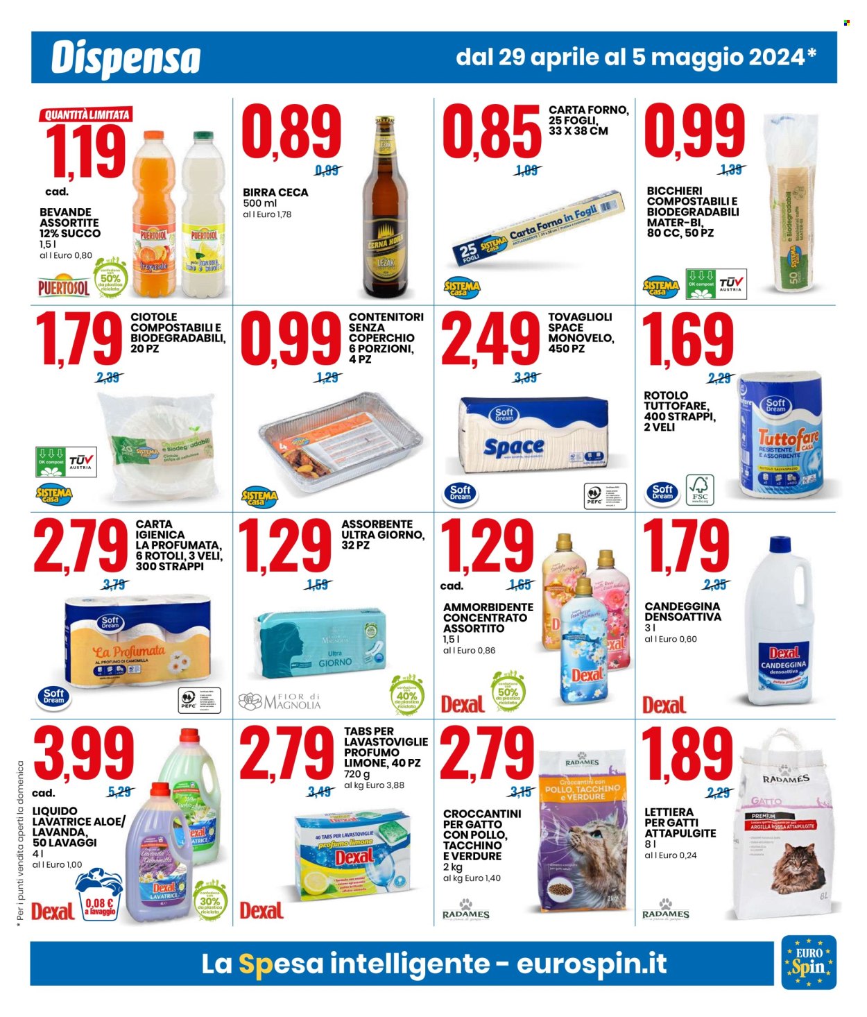 Volantino EuroSpin - 29/4/2024 - 5/5/2024. Pagina 7