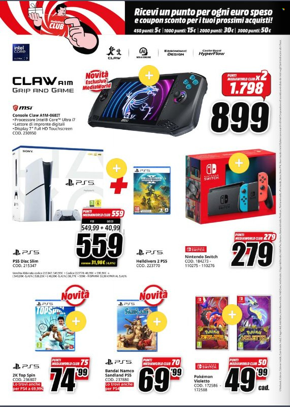 Volantino MediaWorld - 26/4/2024 - 9/5/2024. Pagina 14