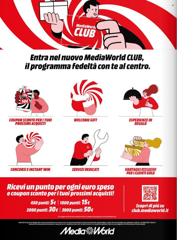 Volantino MediaWorld - 26/4/2024 - 9/5/2024. Pagina 28