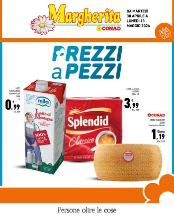 Volantino Margherita Conad - 30/4/2024 - 13/5/2024.
