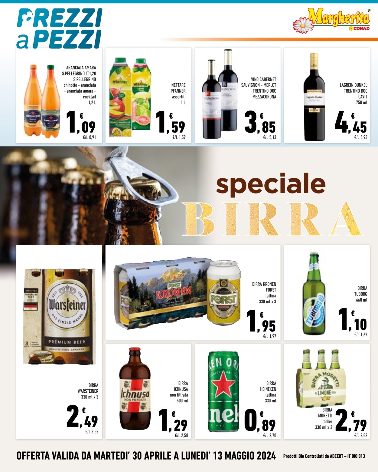 Volantino Margherita Conad - 30/4/2024 - 13/5/2024. Pagina 10