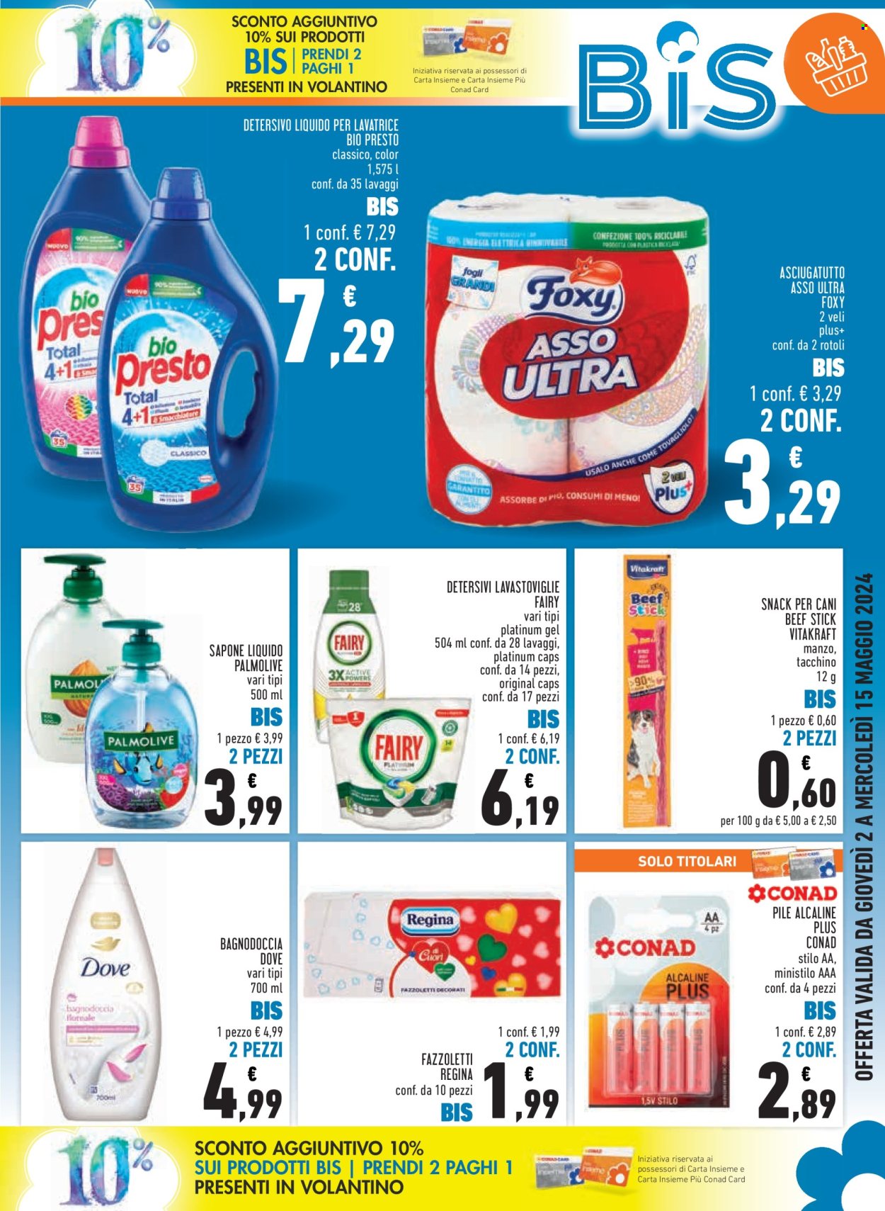 Volantino Conad City - 2/5/2024 - 15/5/2024. Pagina 5