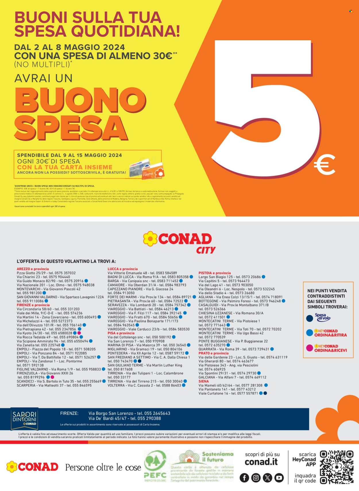 Volantino Conad City - 2/5/2024 - 15/5/2024. Pagina 16