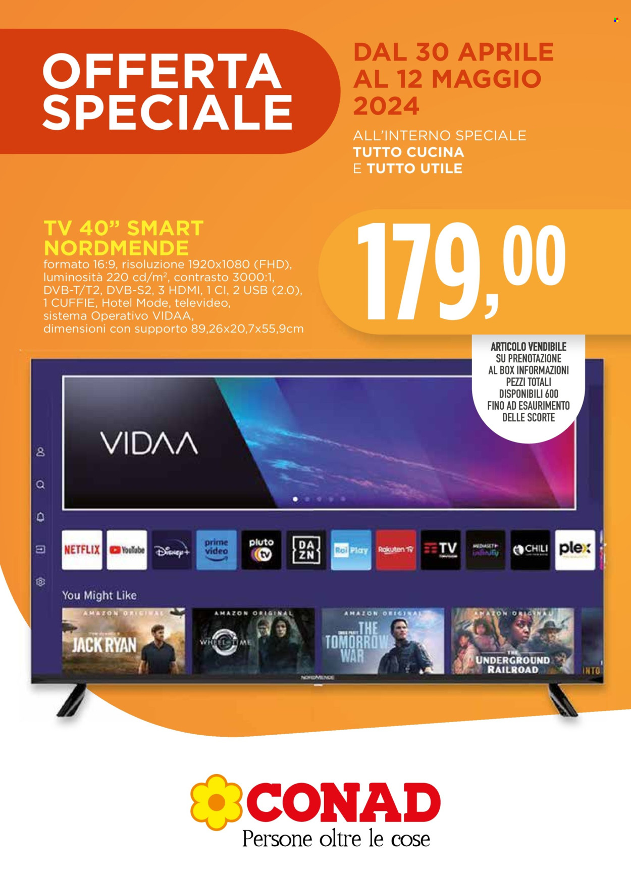 Leták Conad - 30.4.2024 - 12.5.2024. Strana 1