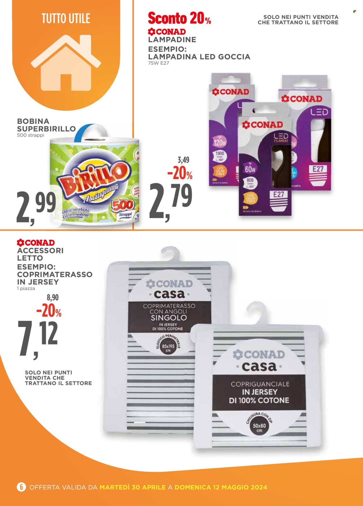 Volantino Conad - 30/4/2024 - 12/5/2024. Pagina 6