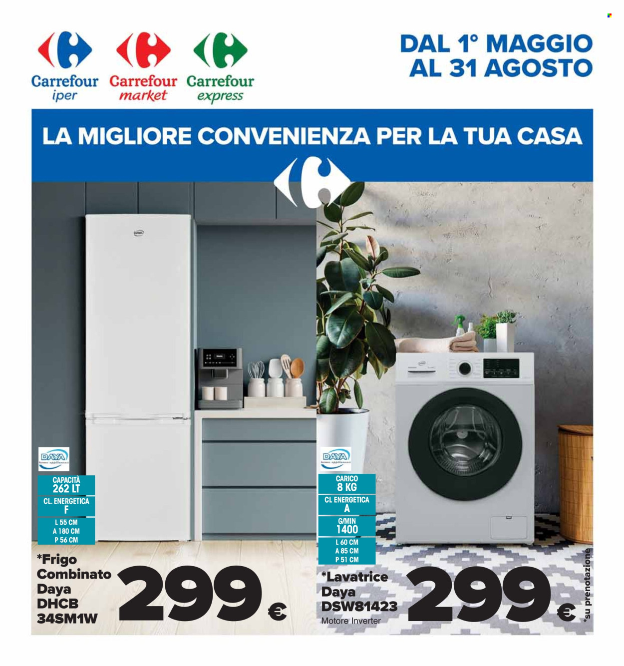 Leták Carrefour - 1.5.2024 - 31.8.2024. Strana 1