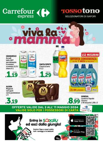 Volantino Carrefour - 2/5/2024 - 11/5/2024.