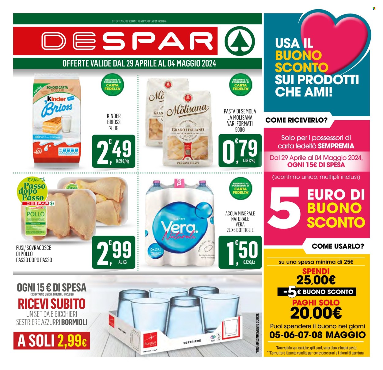 Volantino Despar - 29/4/2024 - 4/5/2024. Pagina 1