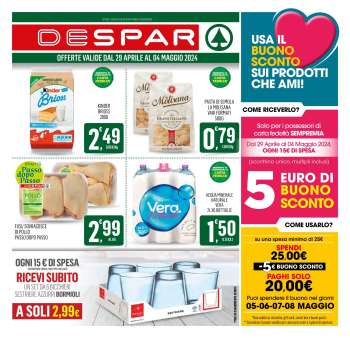 Volantino Despar - 29/4/2024 - 4/5/2024.